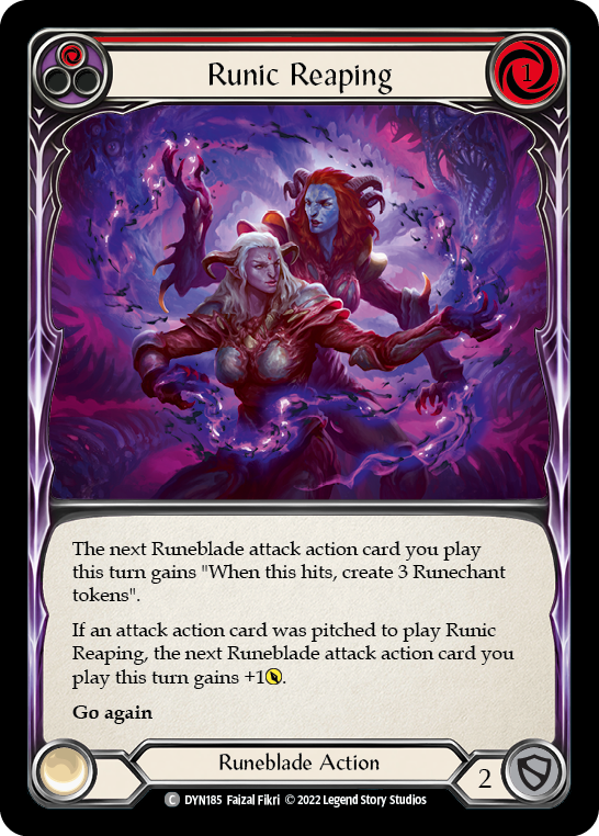 Runic Reaping - Red (DYN) #DYN185 [EN/N]