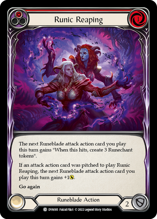 Runic Reaping - Red (DYN) #DYN185 [EN/N]