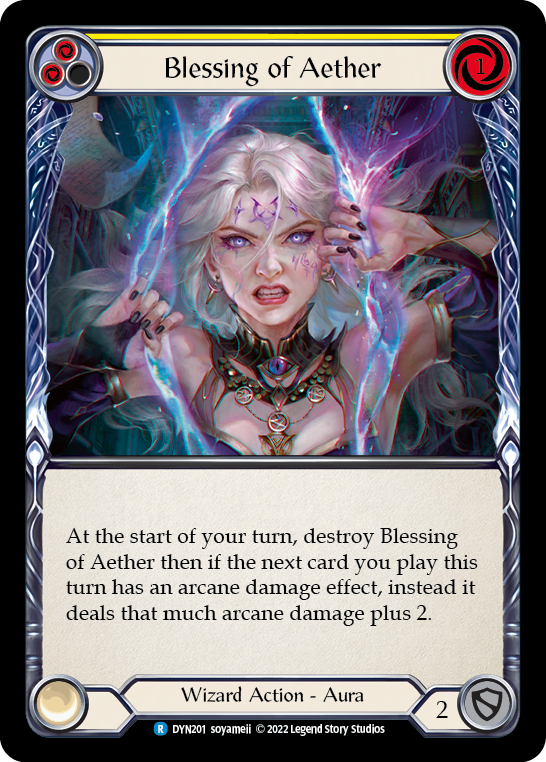 Blessing of Aether - Yellow (DYN) #DYN201 [EN/N]