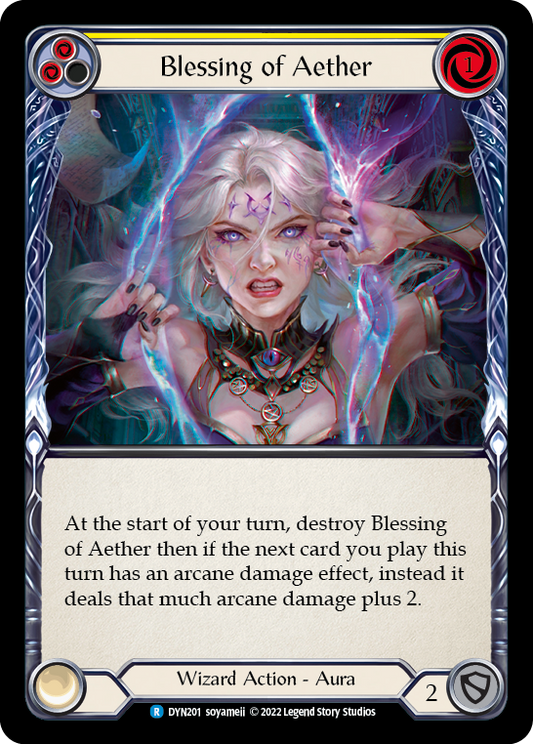 Blessing of Aether - Yellow (DYN) #DYN201 [EN/N]