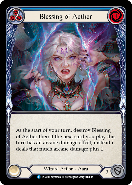 Blessing of Aether - Blue (DYN) #DYN202 [EN/N] s/o