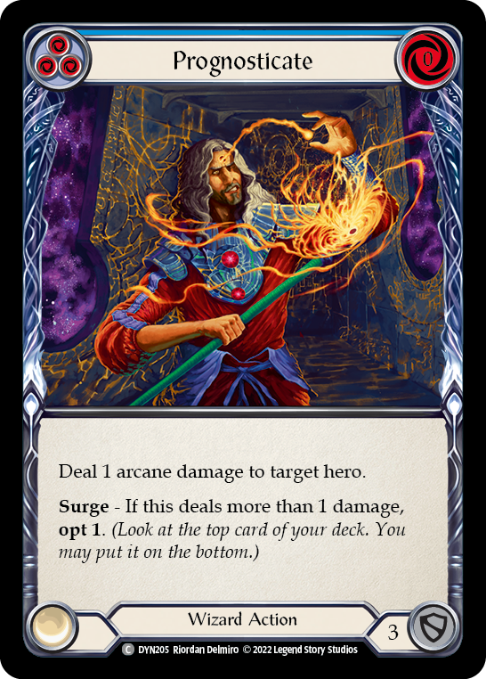 Prognosticate - Blue (DYN) #DYN205 [EN/N]