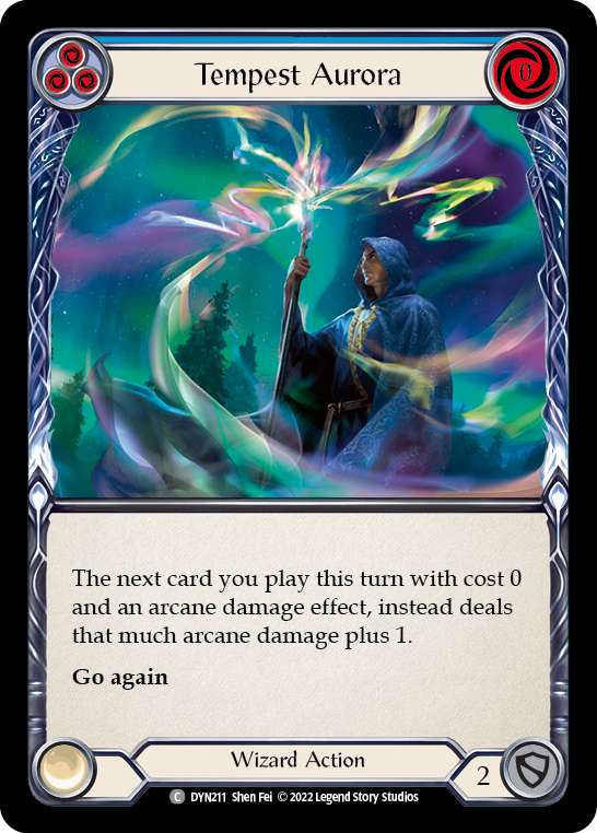 Tempest Aurora - Blue (DYN) #DYN211 [EN/N]