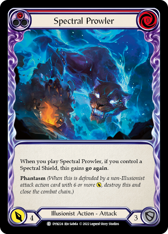 Spectral Prowler - Red (DYN) #DYN224 [EN/N]