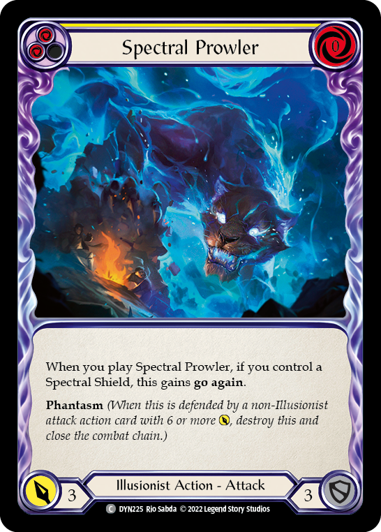 Spectral Prowler - Yellow (DYN) #DYN225 [EN/N]
