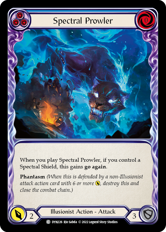 Spectral Prowler - Blue (DYN) #DYN226 [EN/N] s/o