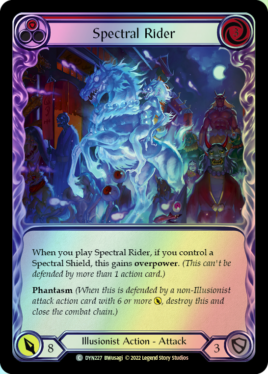 Spectral Rider - Red (DYN) #DYN227 [EN/F] s/o