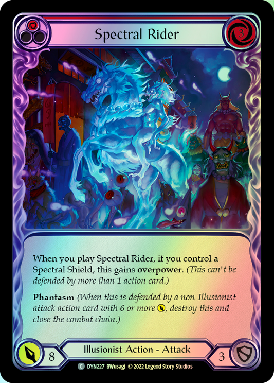 Spectral Rider - Red (DYN) #DYN227 [EN/F] s/o