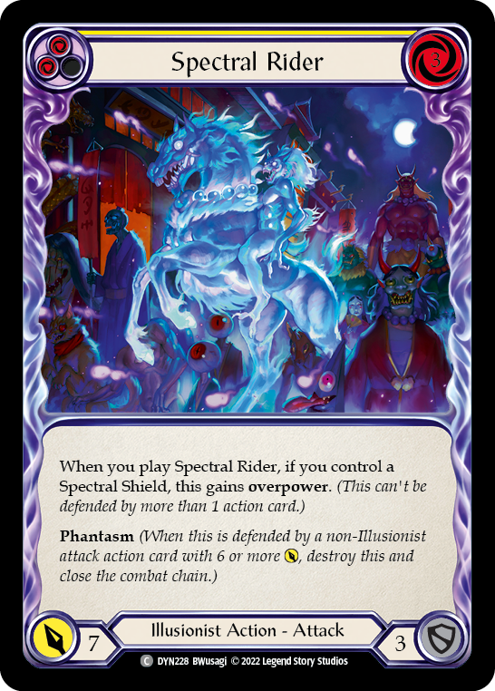 Spectral Rider - Yellow (DYN) #DYN228 [EN/N]