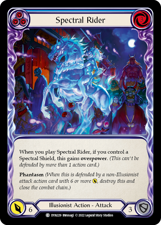 Spectral Rider - Blue (DYN) #DYN229 [EN/N]