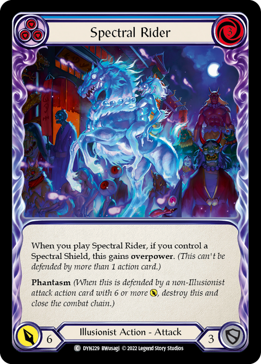 Spectral Rider - Blue (DYN) #DYN229 [EN/N]
