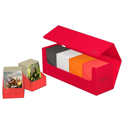 Ultimate Guard - Arkhive 400+ XenoSkin Monocolor - RED