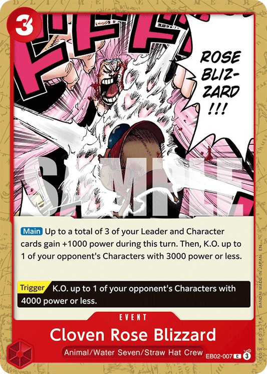 Cloven Rose Blizzard (EB02-007) (EB-02) #EB02-007 [EN]