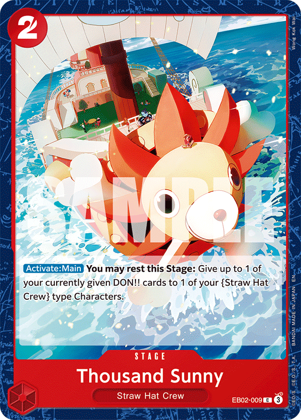 Thousand Sunny (EB02-009) (EB-02) #EB02-009 [EN]