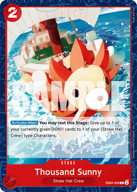 Thousand Sunny (EB02-009) (EB-02) #EB02-009 [EN]