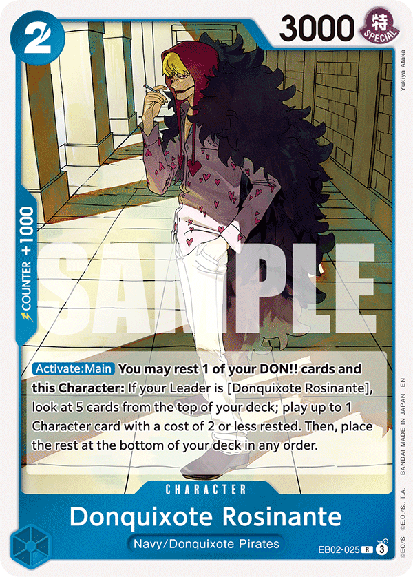 Donquixote Rosinante (EB02-025) (EB-02) #EB02-025 [EN] s/o