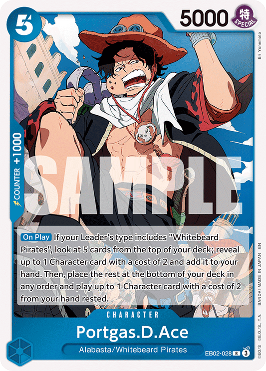 Portgas.D.Ace (EB02-028) (EB-02) #EB02-028 [EN] s/o