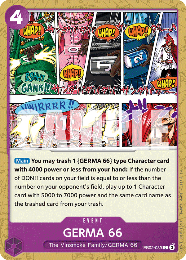 GERMA 66 (EB02-039) (EB-02) #EB02-039 [EN]