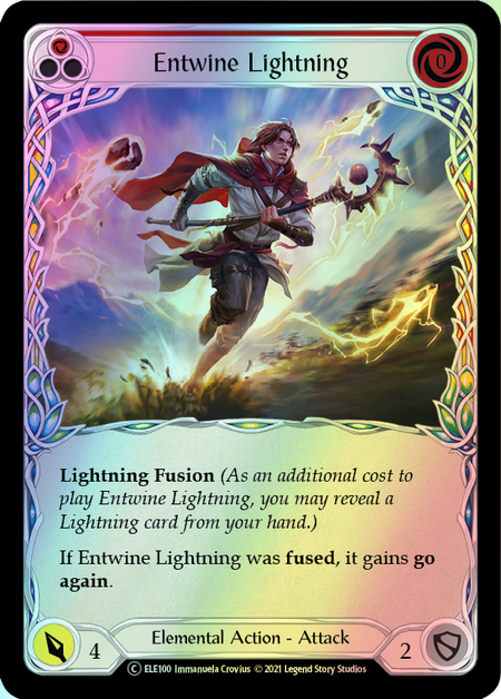Entwine Lightning - Red (ELE) #U-ELE100 [EN/F] s/o
