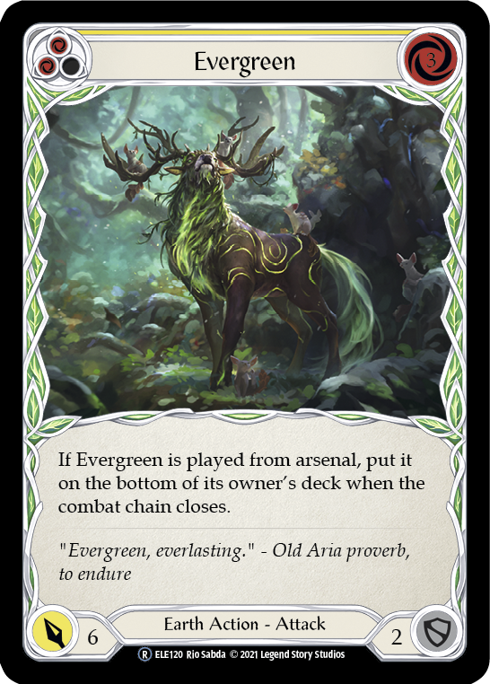 Evergreen - Yellow (ELE) #U-ELE120 [EN/N]