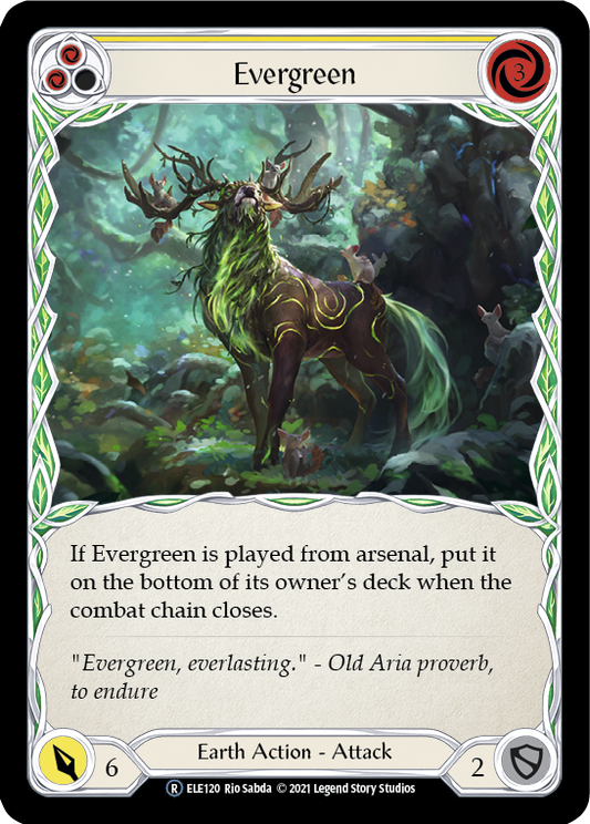 Evergreen - Yellow (ELE) #U-ELE120 [EN/N]