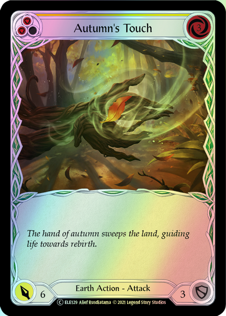 Autumn's Touch - Yellow (ELE) #U-ELE129 [EN/F]