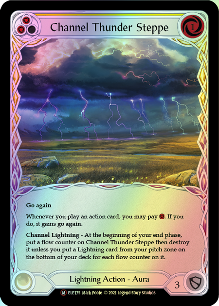Channel Thunder Steppe - Yellow (ELE) #U-ELE175 [EN/F] s/o