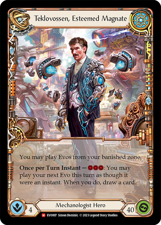 Teklovossen, Esteemed Magnate (EVO) #EVO007 [EN/N]