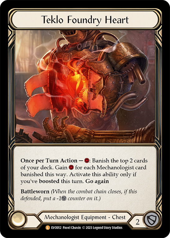 Teklo Foundry Heart (EVO) #EVO012 [EN/N]