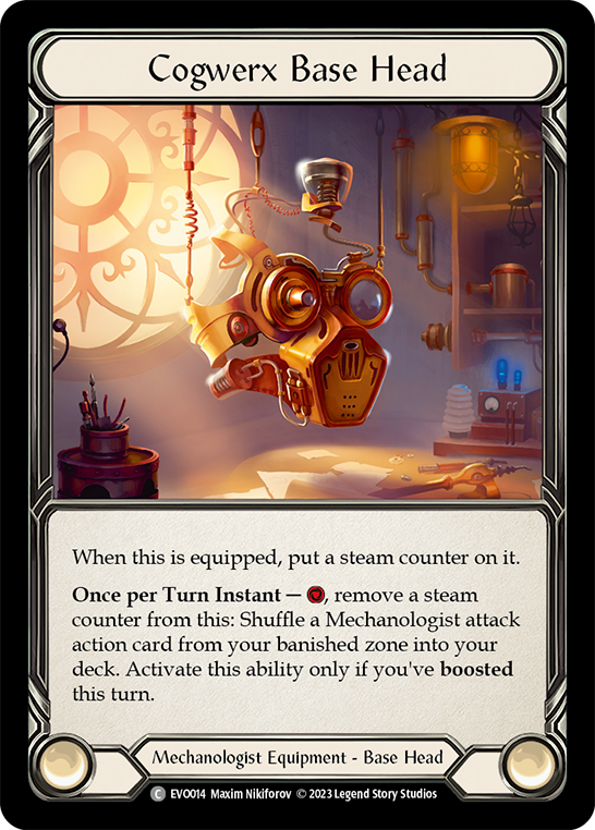 Cogwerx Base Head (EVO) #EVO014 [EN/N]
