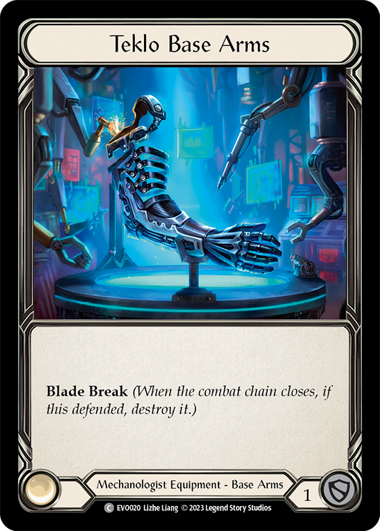 Teklo Base Arms (EVO) #EVO020 [EN/N]