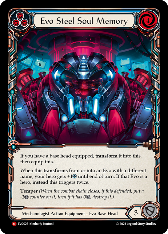 Evo Steel Soul Memory (EVO) #EVO026 [EN/N]