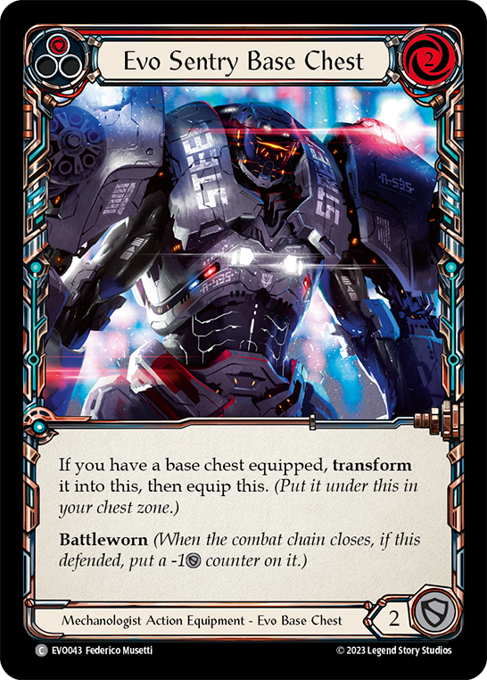 Evo Sentry Base Chest (EVO) #EVO043 [EN/N]