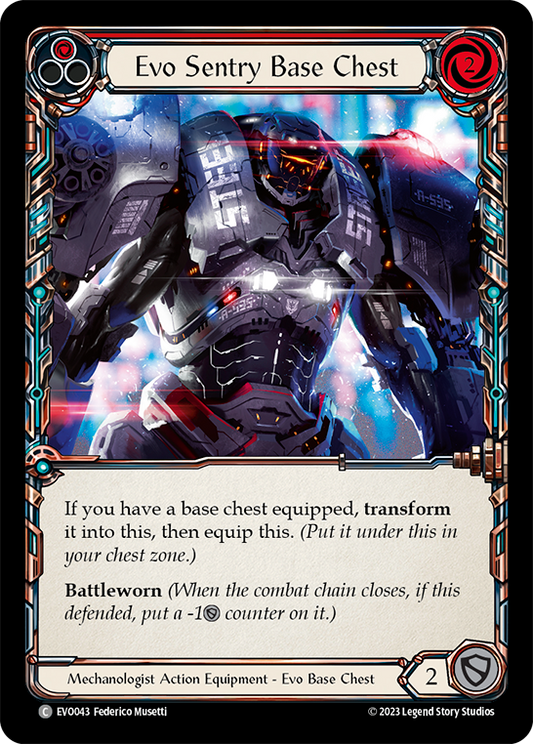 Evo Sentry Base Chest (EVO) #EVO043 [EN/N]