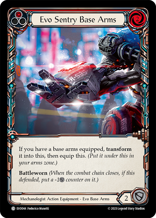 Evo Sentry Base Arms (EVO) #EVO044 [EN/N]