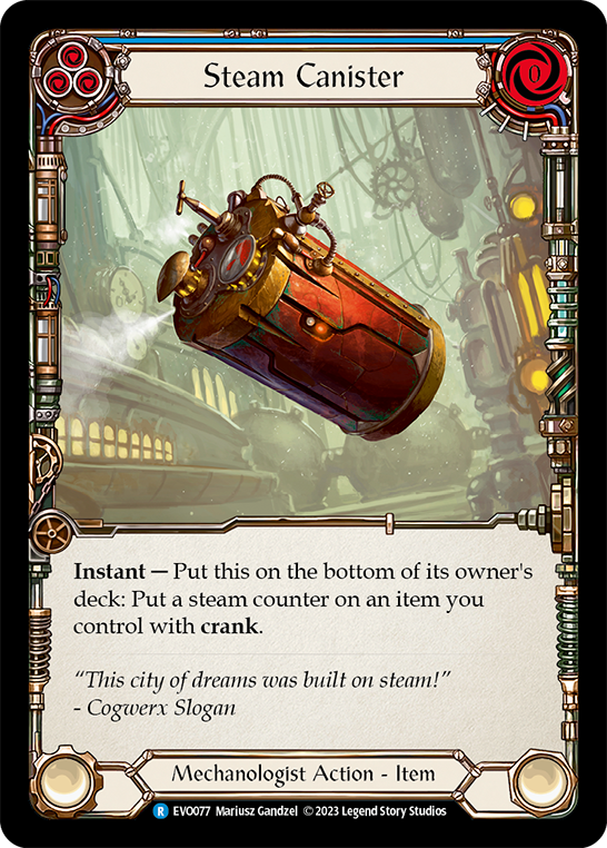 Steam Canister (EVO) #EVO077 [EN/N]