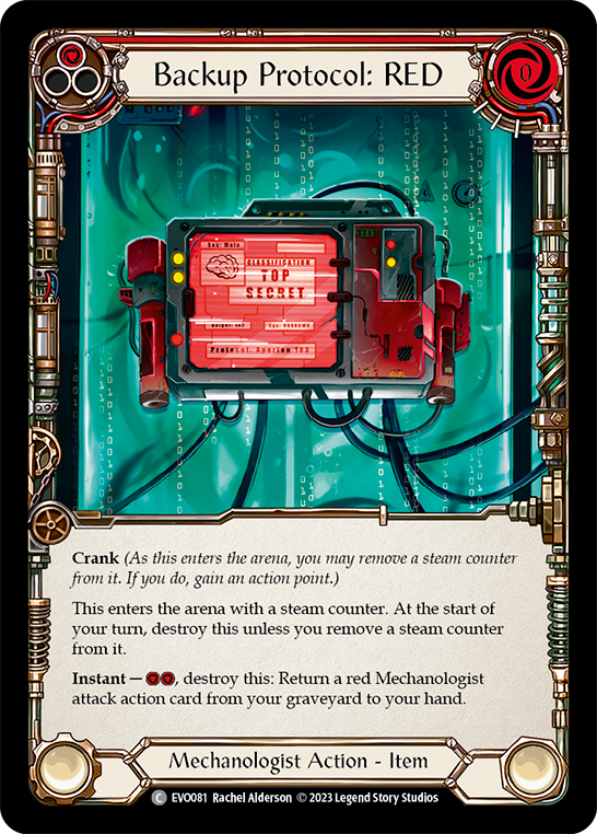 Backup Protocol: RED (EVO) #EVO081 [EN/N]