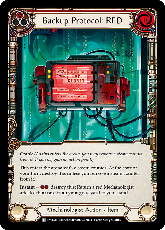 Backup Protocol: RED (EVO) #EVO081 [EN/N]