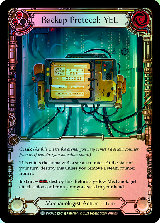 Backup Protocol: YEL (EVO) #EVO082 [EN/F]