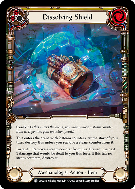 Dissolving Shield - Yellow (EVO) #EVO088 [EN/N]