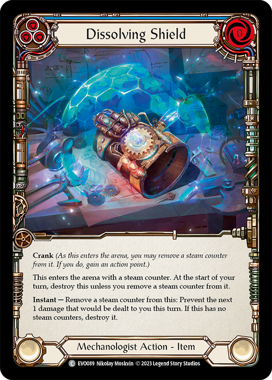 Dissolving Shield - Blue (EVO) #EVO089 [EN/N]