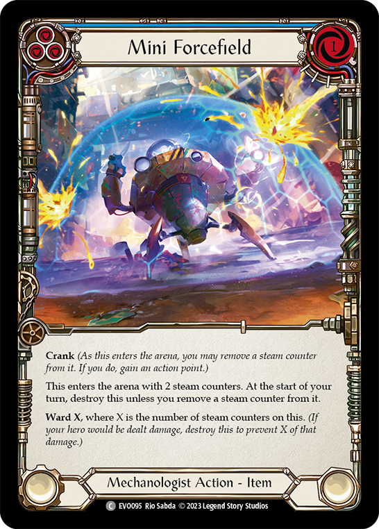 Mini Forcefield - Blue (EVO) #EVO095 [EN/N]
