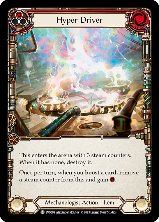 Hyper Driver - Red (EVO) #EVO099 [EN/N]