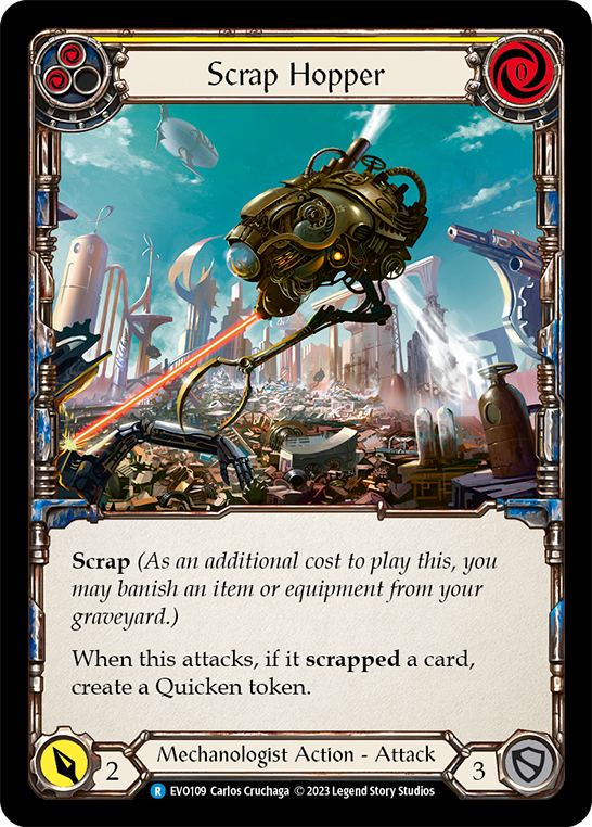 Scrap Hopper - Yellow (EVO) #EVO109 [EN/N]