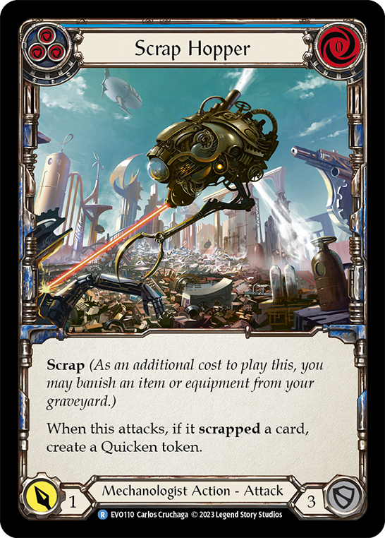 Scrap Hopper - Blue (EVO) #EVO110 [EN/N]