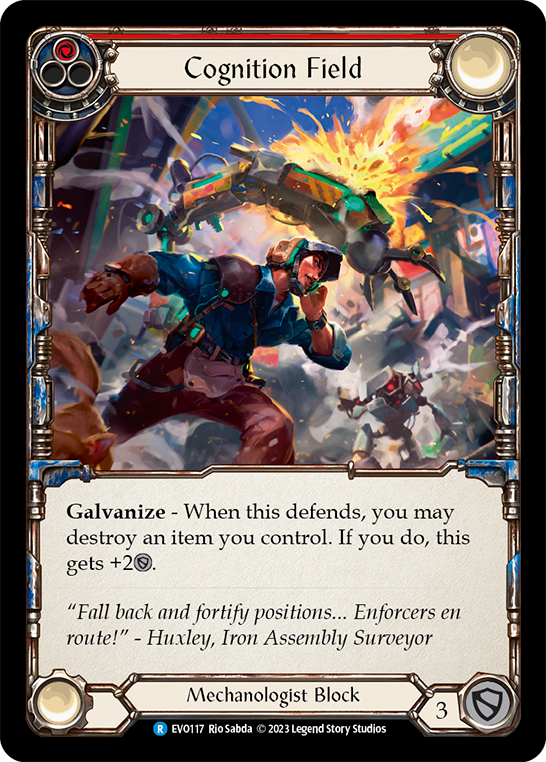 Cognition Field - Red (EVO) #EVO117 [EN/N]