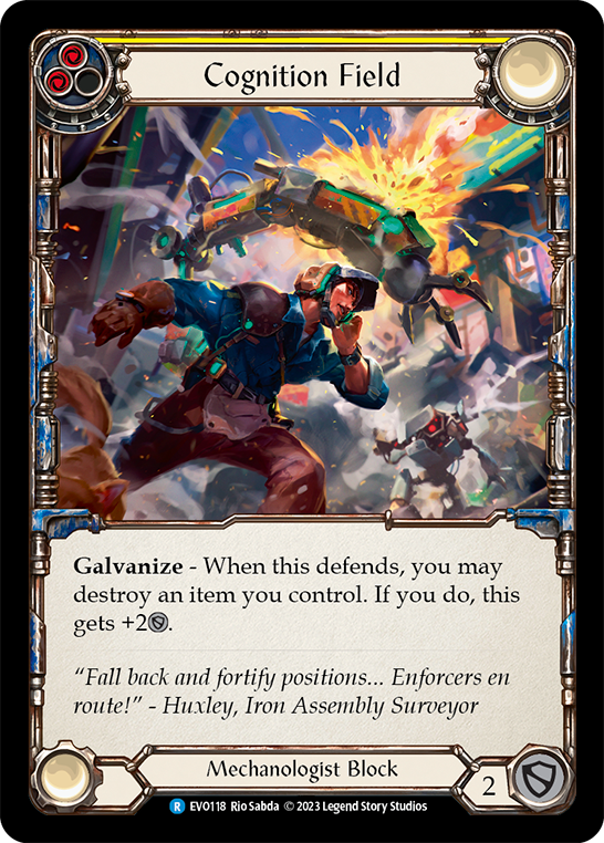 Cognition Field - Yellow (EVO) #EVO118 [EN/N]