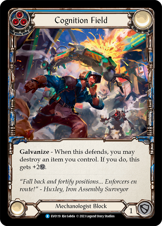 Cognition Field - Blue (EVO) #EVO119 [EN/N]