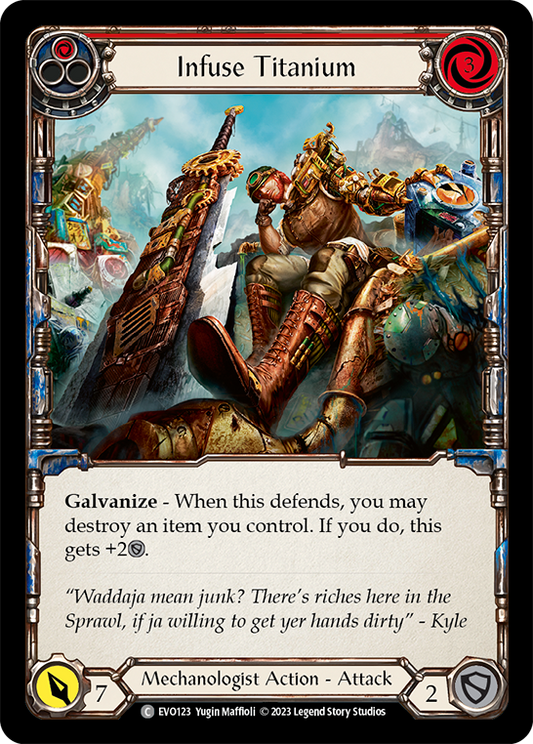 Infuse Titanium - Red (EVO) #EVO123 [EN/N]