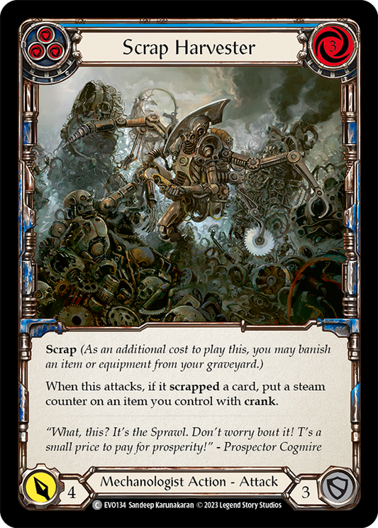 Scrap Harvester - Blue (EVO) #EVO134 [EN/N]